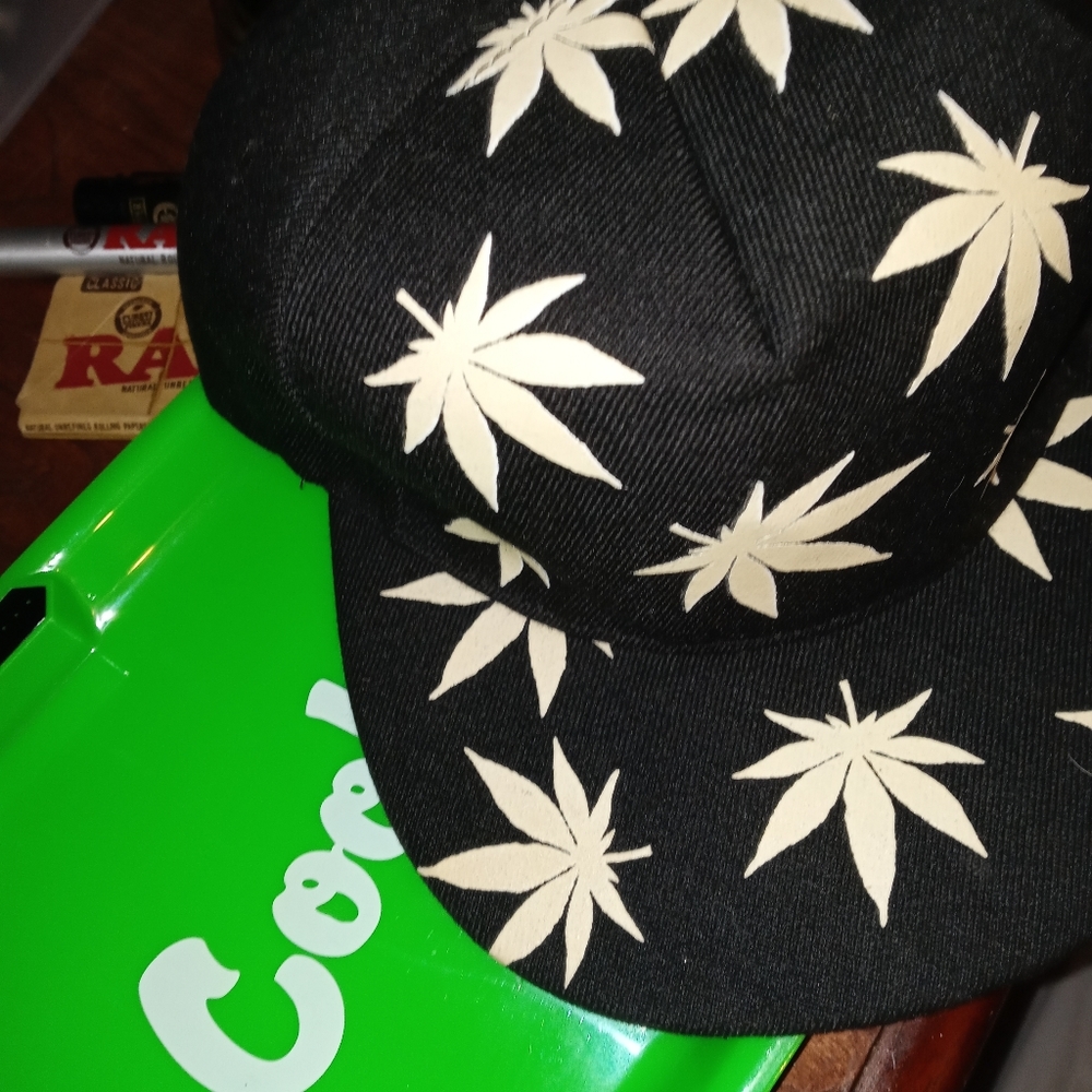 Glow in the Dark Leaf Snapback